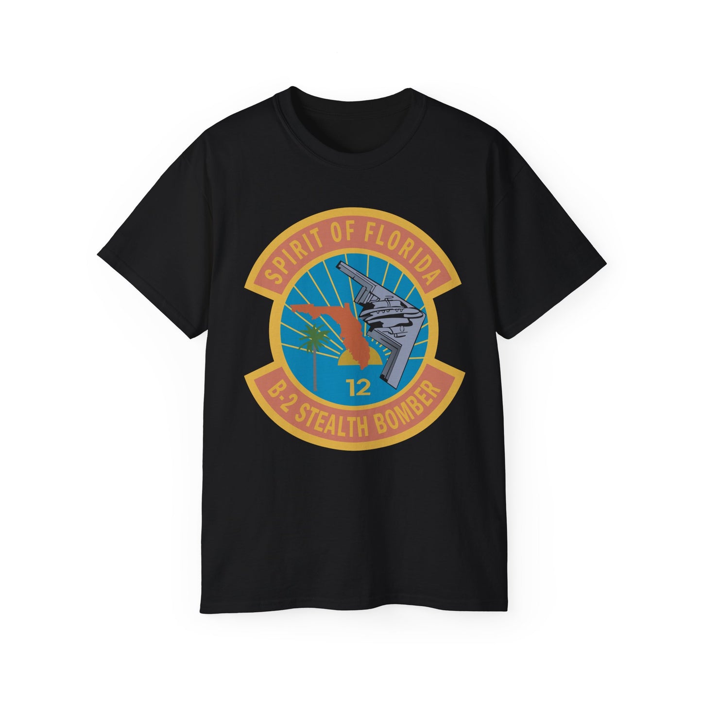 Unisex Ultra Cotton Tee - USAF - B2 - Spirit of Florida - Stealth Bomber wo txt X 300