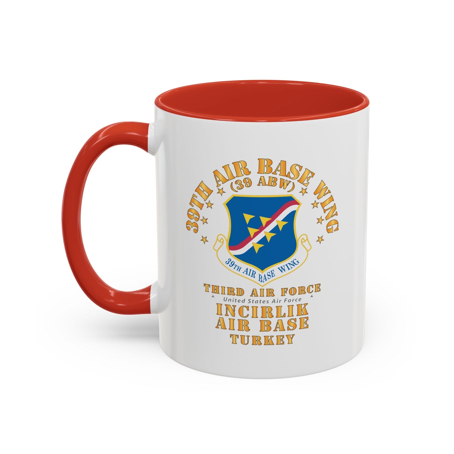 Accent Coffee Mug (11oz & 15oz) - USAF - 39th Air Base Wing - Incirlik AB X 300