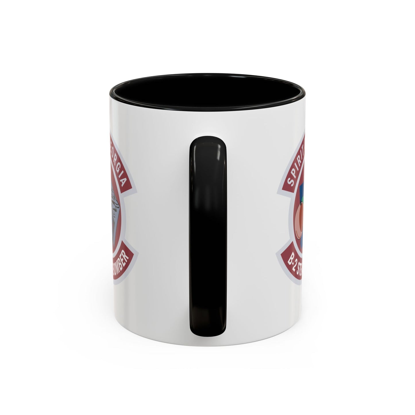 Accent Coffee Mug (11oz & 15oz) - USAF - B2 - Spirit of Georgia - Stealth Bomber wo txt X 300