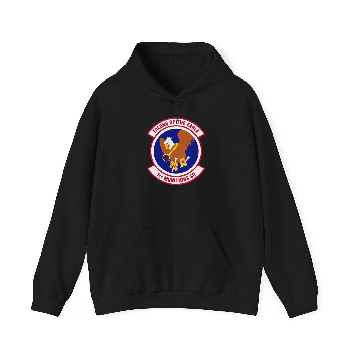 Unisex Heavy Blend Hooded Sweatshirt -USAF - 1st Munitions Squadron (ACC) wo txt