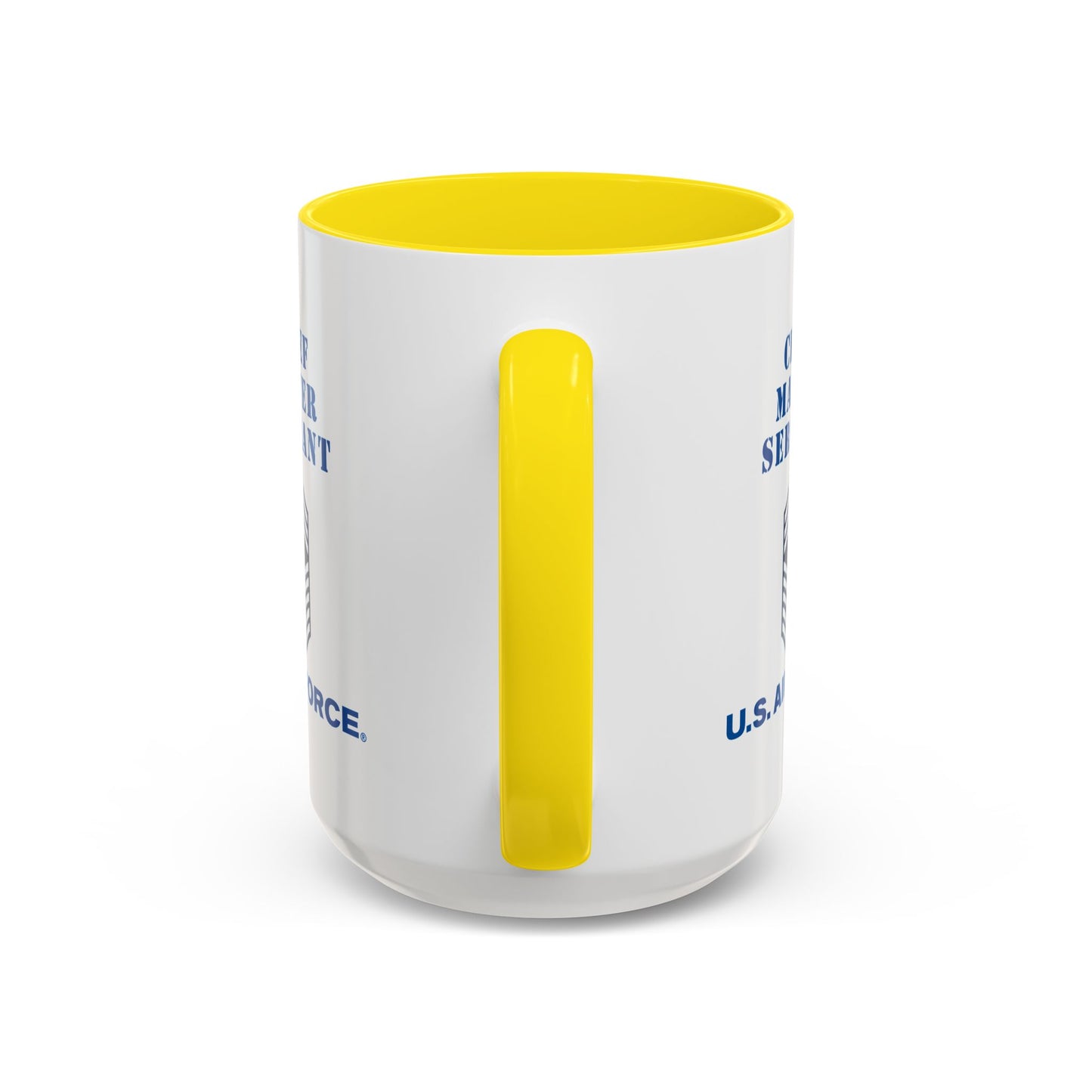 Accent Coffee Mug (11oz & 15oz) - USAF - Chief Master Sergeant (E9a) - 2020 - US Air Force w Text X 300