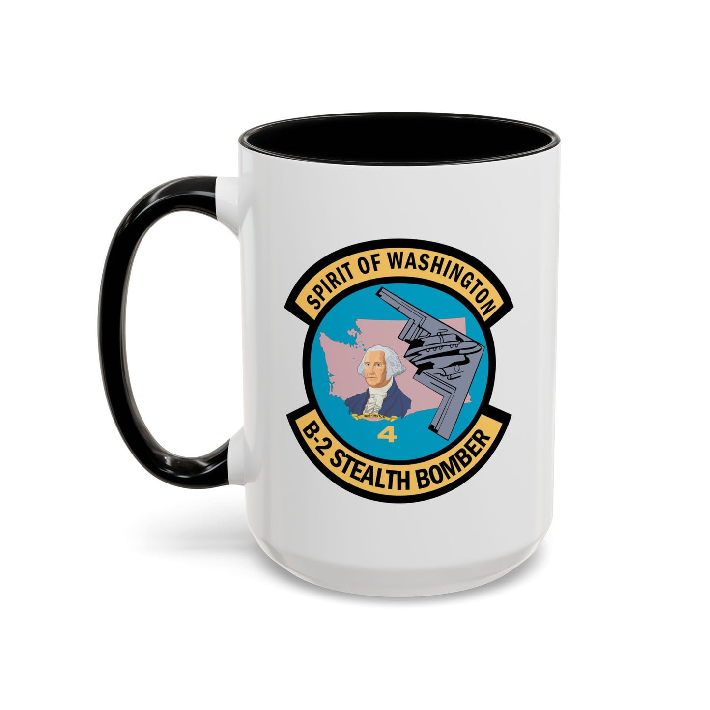 Accent Coffee Mug (11oz & 15oz) - USAF - B2 - Spirit of Washington - Stealth Bomber wo txt X 300