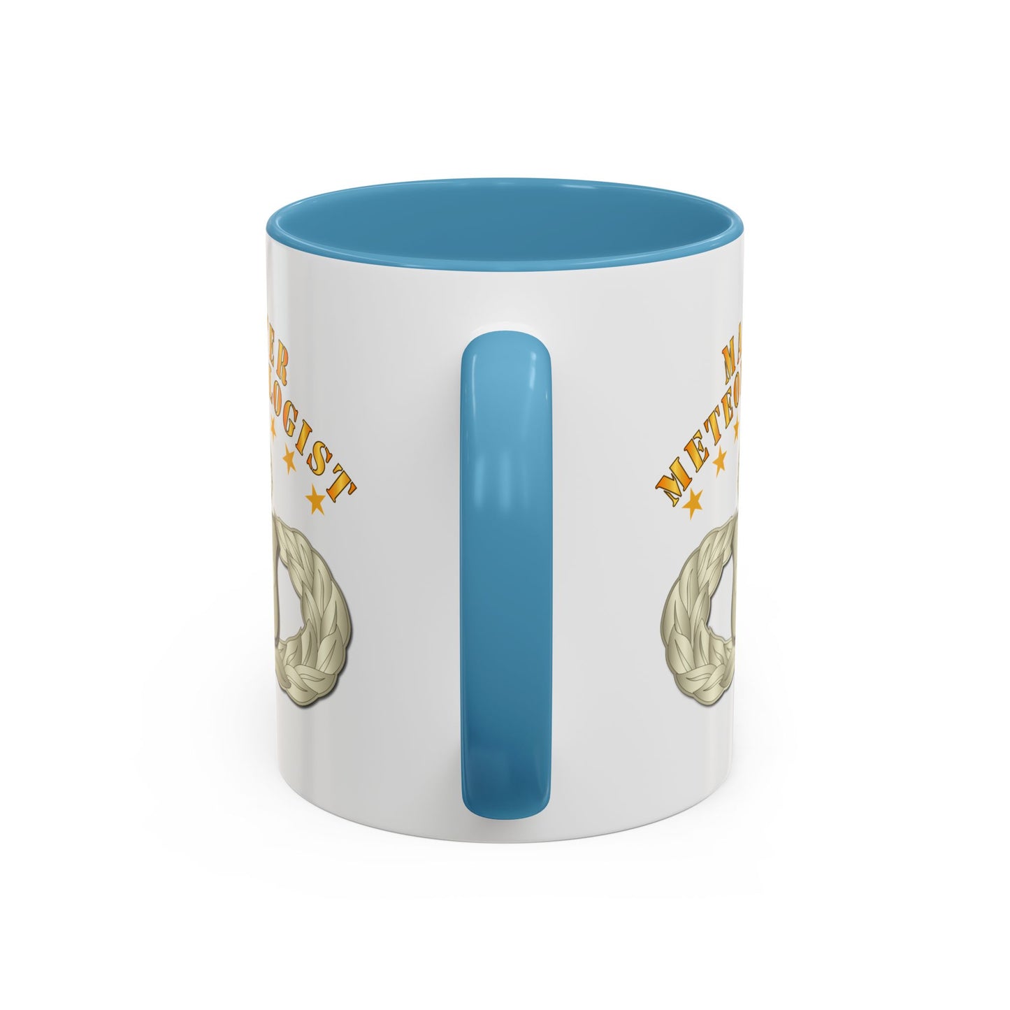 Accent Coffee Mug (11oz & 15oz) - USAF - Meteorologist - Master Badge wo DS