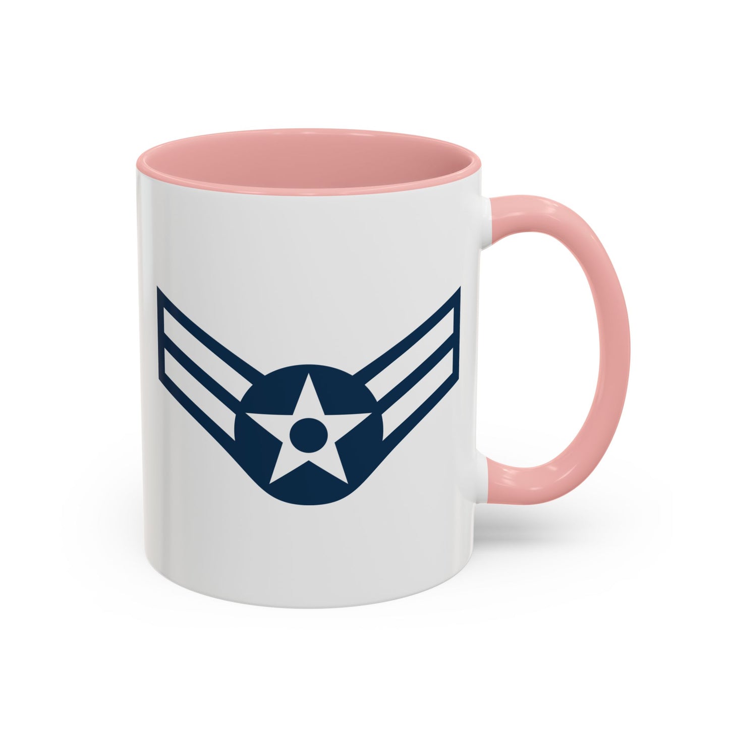 Accent Coffee Mug (11oz & 15oz) - USAF - Airman - First Class (E3) - 2020