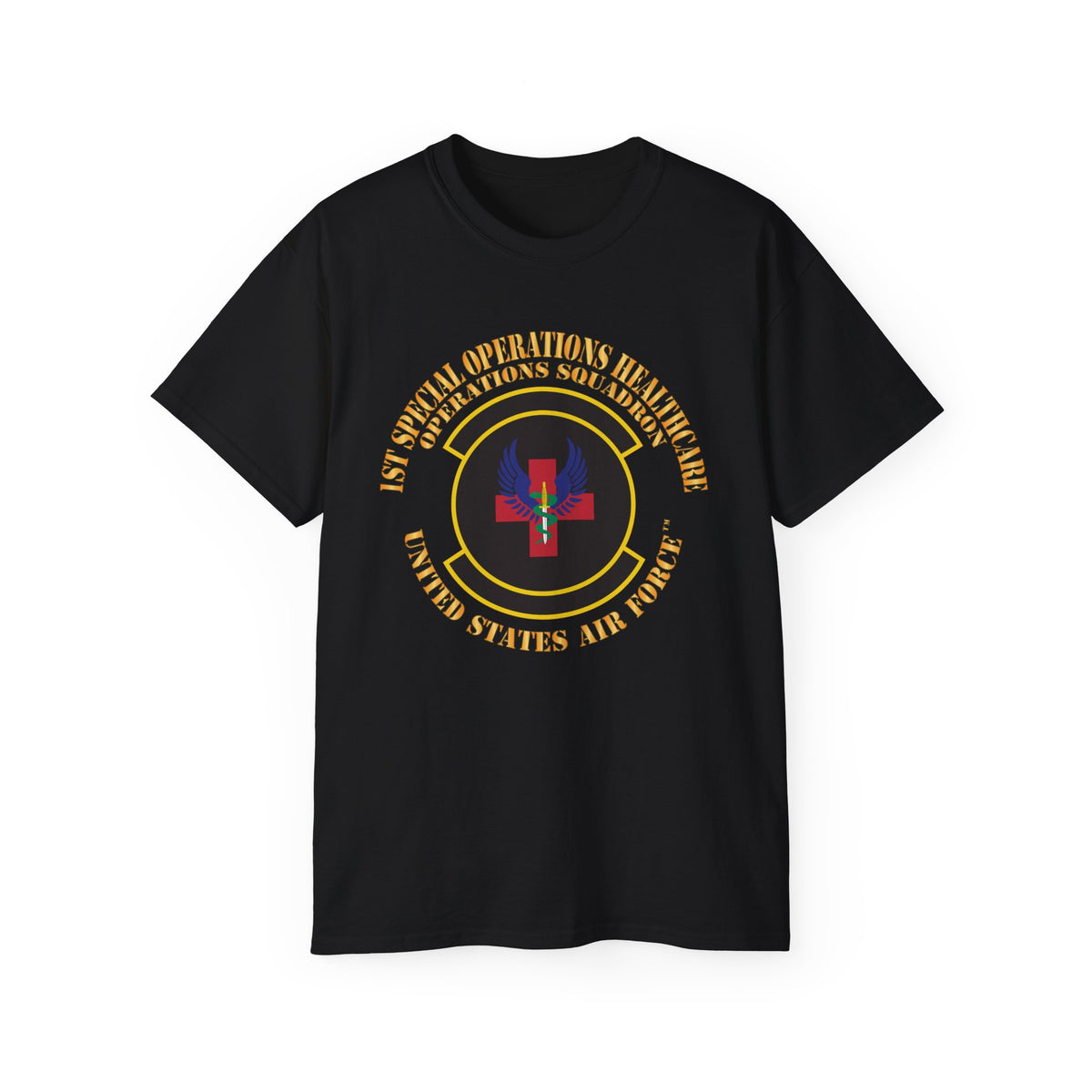 Unisex Ultra Cotton Tee - USAF - 1st Special Operations Healthcare Operations Squadron X 300