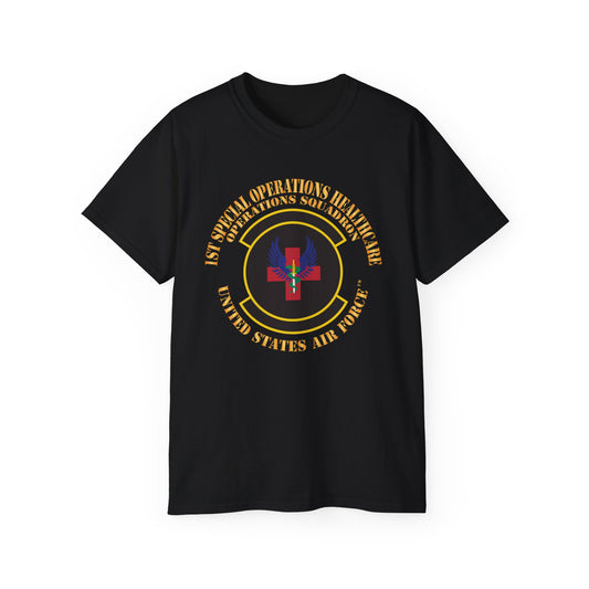 Unisex Ultra Cotton Tee - USAF - 1st Special Operations Healthcare Operations Squadron X 300