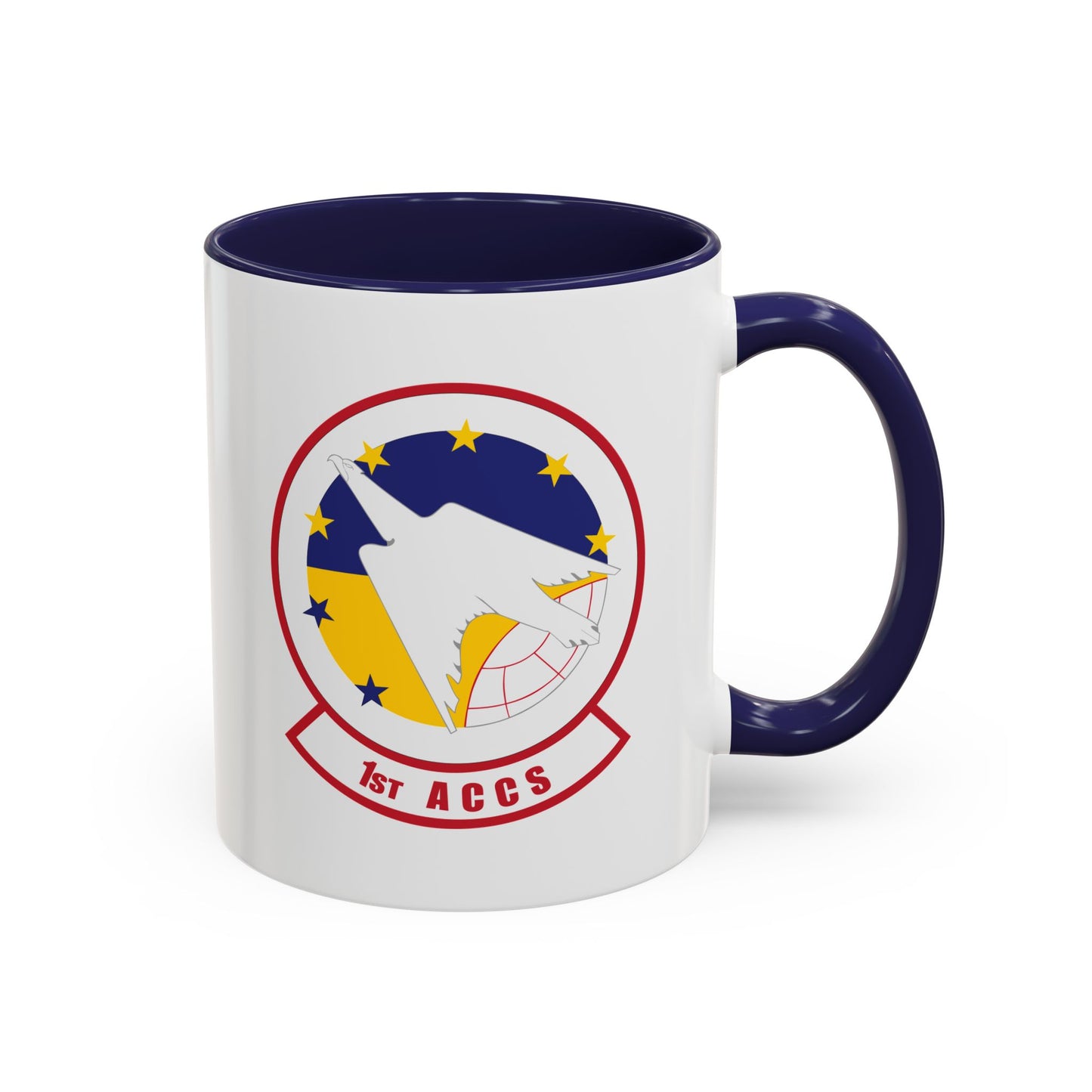 Accent Coffee Mug (11oz & 15oz) - USAF - 1st Airborne Command Control Squadron (ACC) wo txt X 300