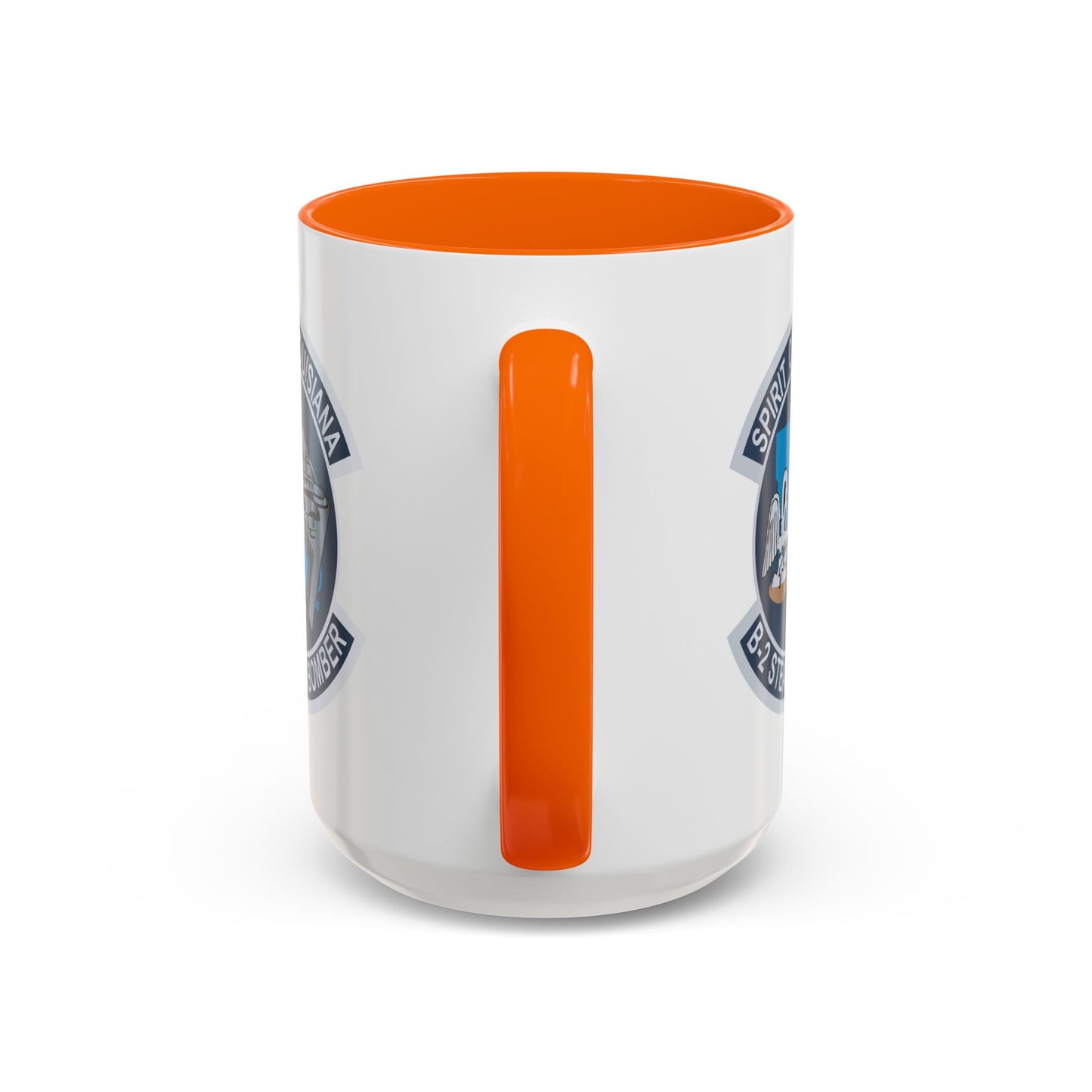 Accent Coffee Mug (11oz & 15oz) - USAF - B2 - Spirit of Louisiana - Stealth Bomber wo txt X 300