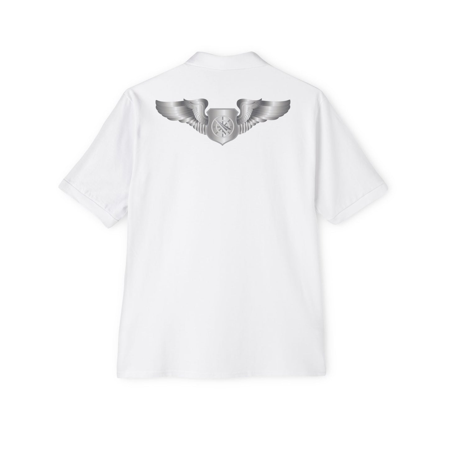 Men's Piqué Polo - USAF - Air Battle Manager - Basic Wings wo Txt