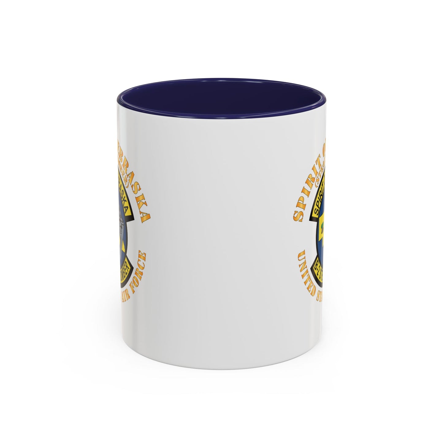 Accent Coffee Mug (11oz & 15oz) - USAF - B2 - Spirit of Nebraska - Stealth Bomber X 300
