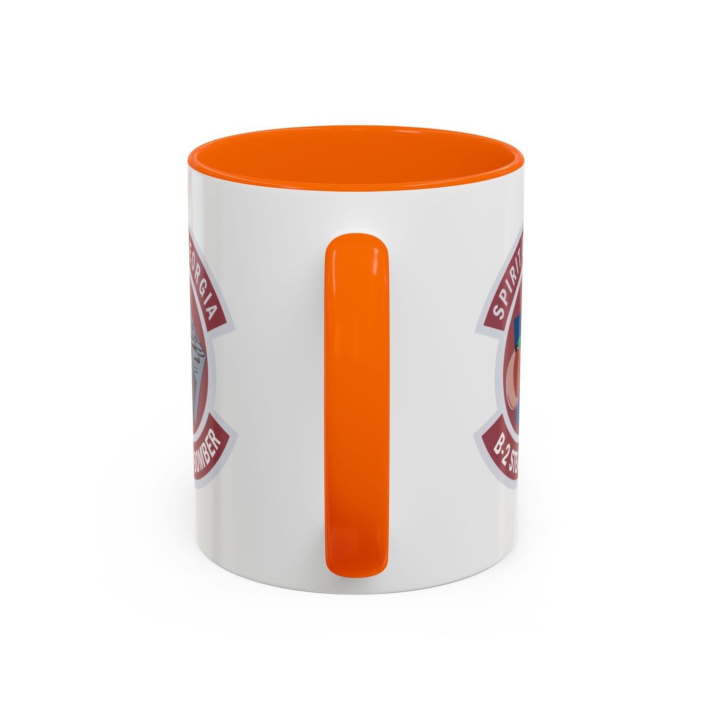 Accent Coffee Mug (11oz & 15oz) - USAF - B2 - Spirit of Georgia - Stealth Bomber wo txt X 300