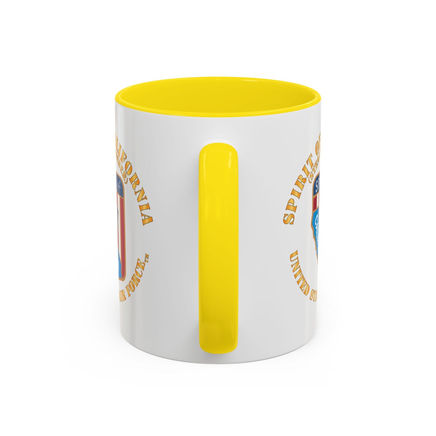 Accent Coffee Mug (11oz & 15oz) - USAF - B2 - Spirit of California - Stealth Bomber X 300