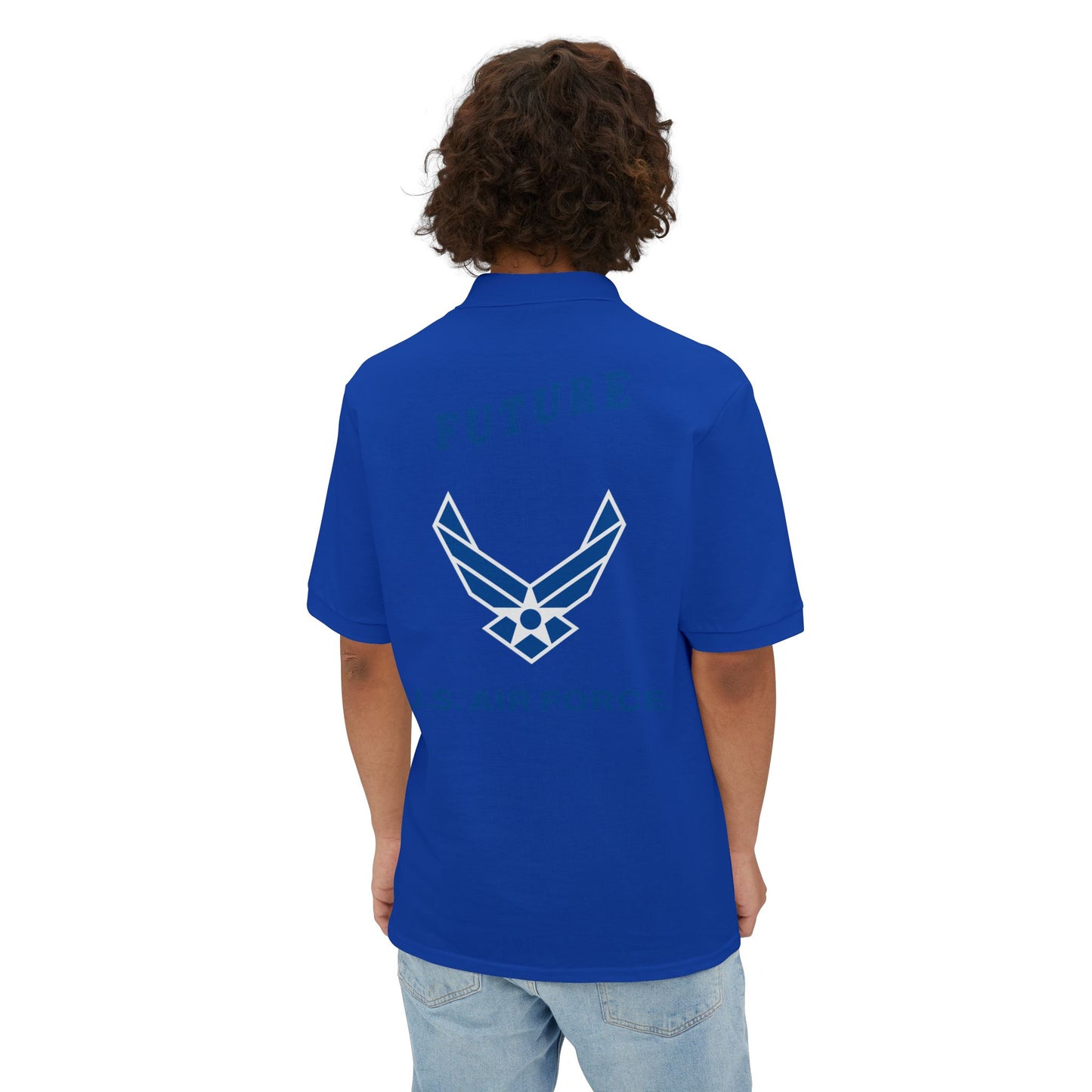 Men's Piqué Polo - USAF - Future Air Force X 300