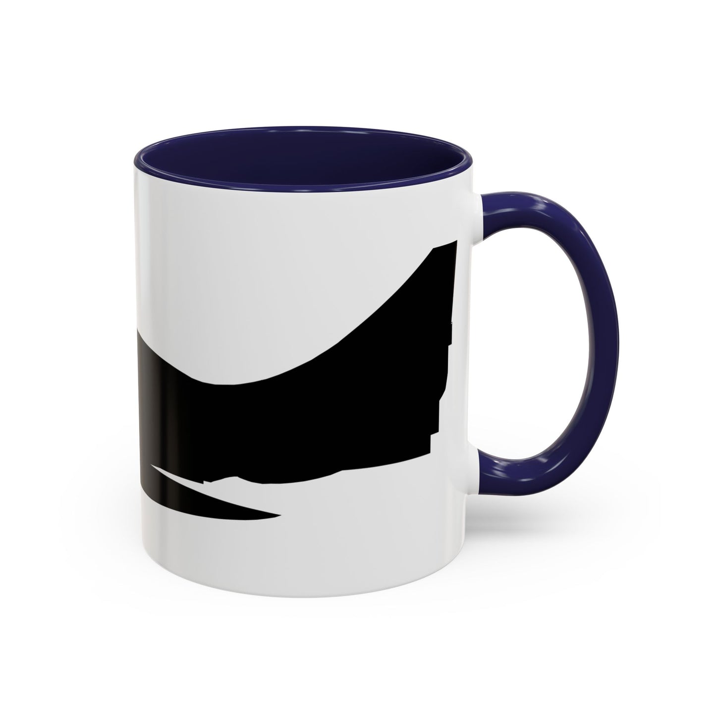 Accent Coffee Mug (11oz & 15oz) - Aircraft - A-4 SkyHawk - Silhouette X 300