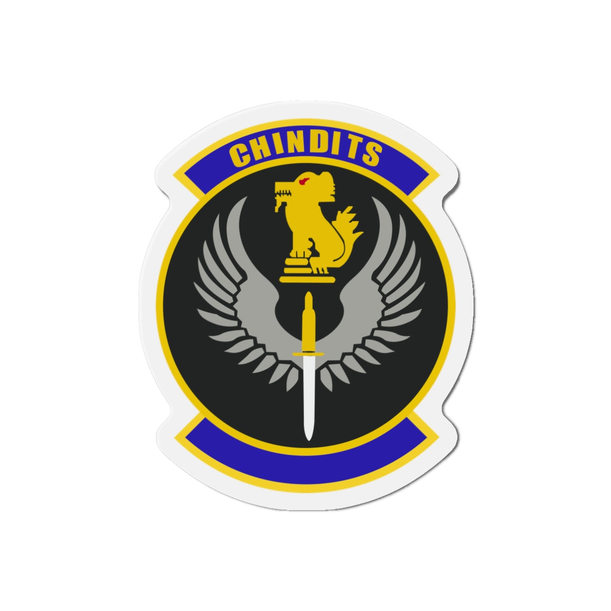 Die-Cut Magnet - USAF - 1st Special Operations Theater Air Operations Sq wo txt X 300