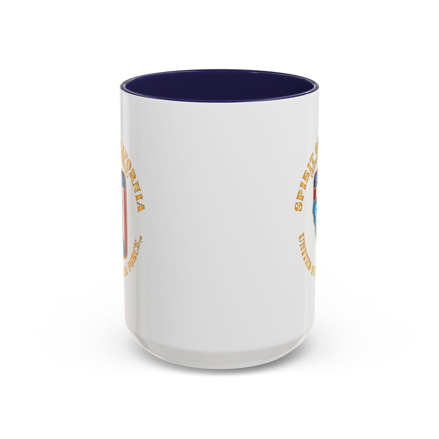 Accent Coffee Mug (11oz & 15oz) - USAF - B2 - Spirit of California - Stealth Bomber X 300