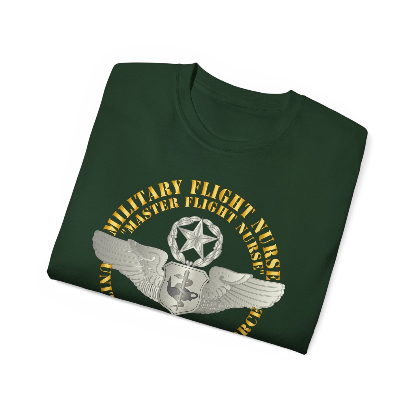 Unisex Ultra Cotton Tee - USAF - Military Flight Nurse - Flight Nurse - Master