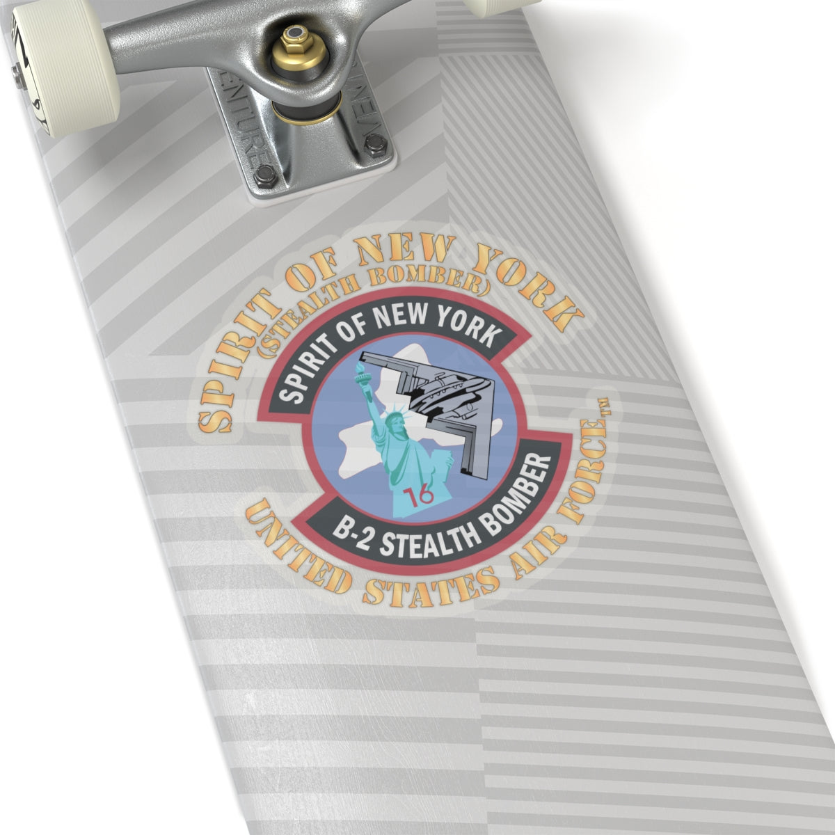 Kiss-Cut Stickers - USAF - B2 - Spirit of New York - Stealth Bomber X 300