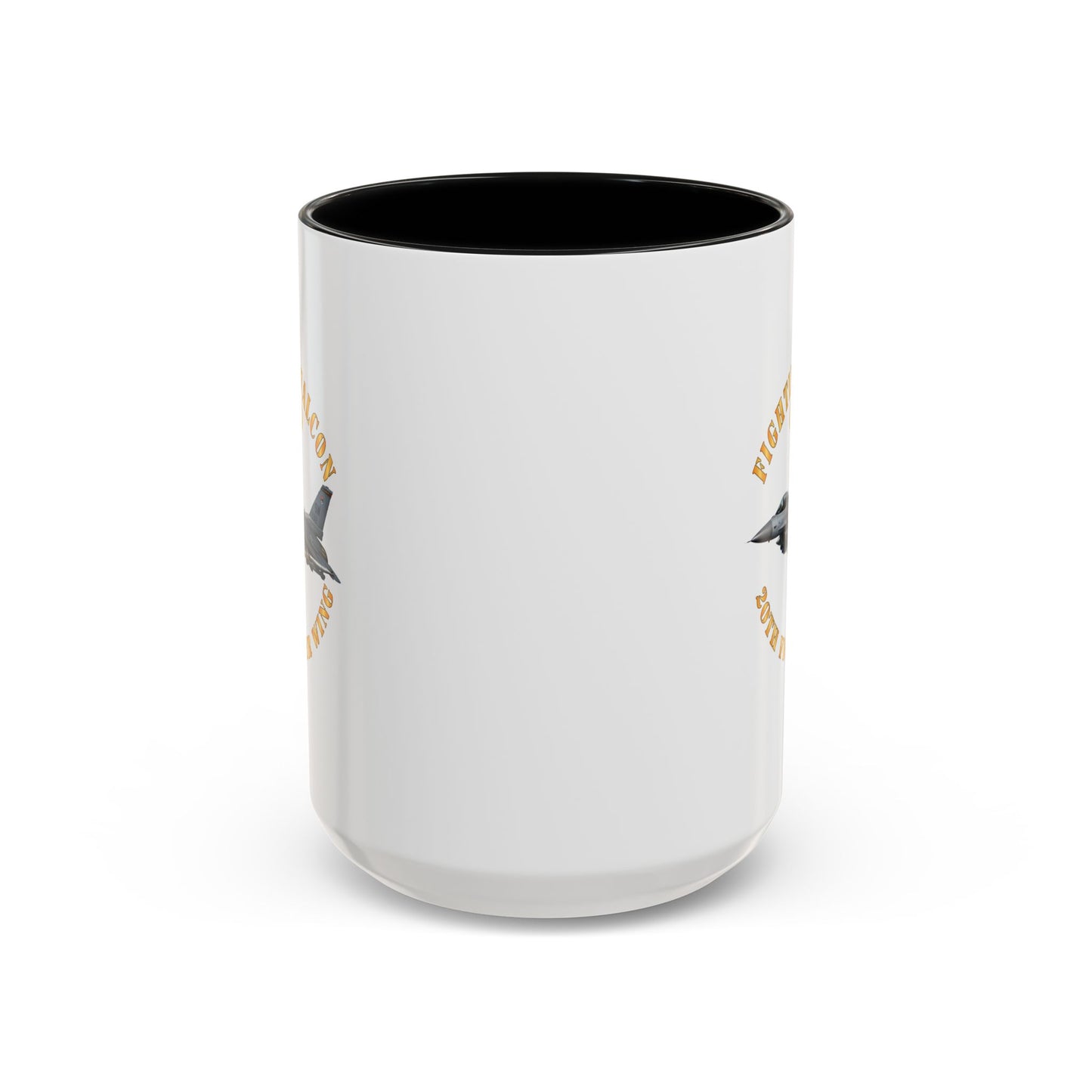 Accent Coffee Mug (11oz & 15oz) - USAF - F-16 Fighting Falcon - 20th Fighter Wing X 300