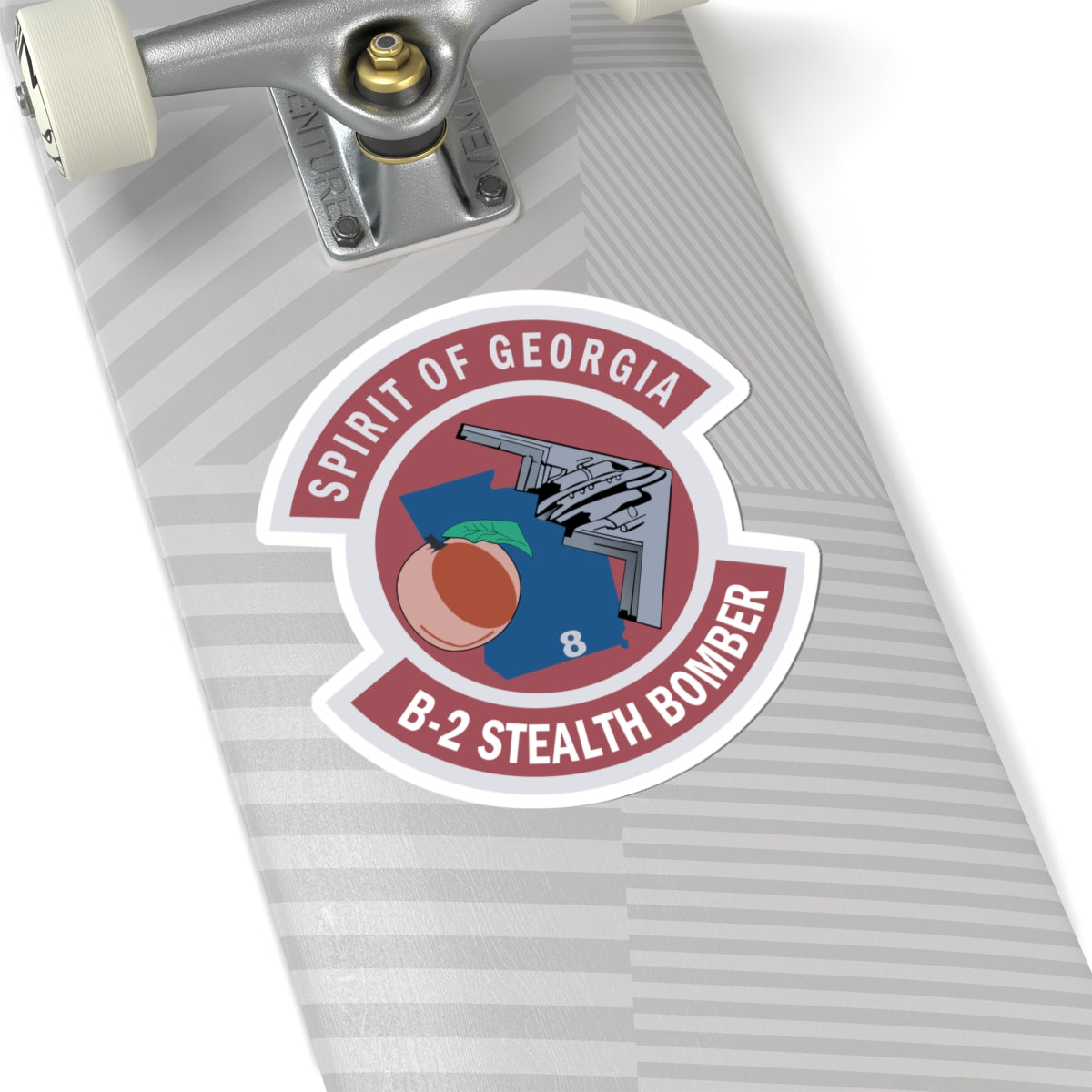 Kiss-Cut Stickers - USAF - B2 - Spirit of Georgia - Stealth Bomber wo txt X 300