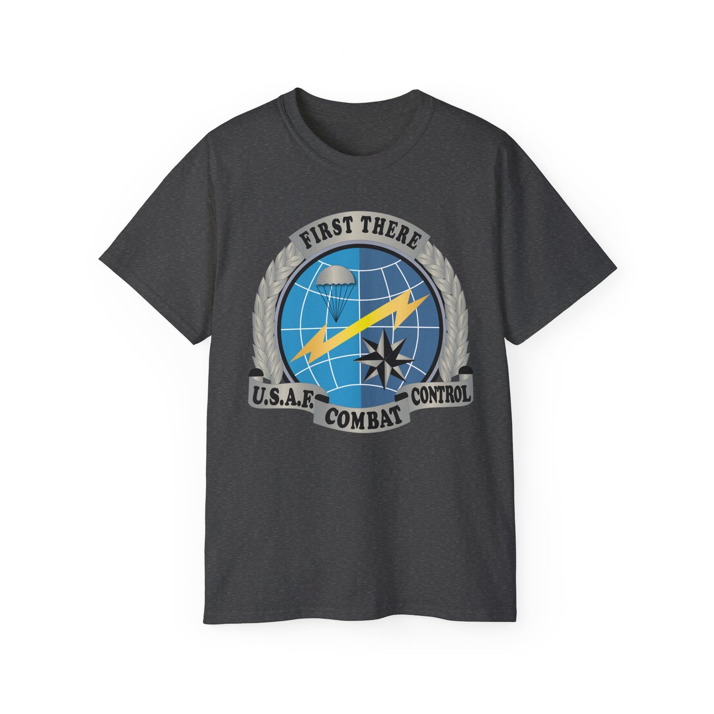 Unisex Ultra Cotton Tee - USAF - Combat Controller Badge No Txt  X 300