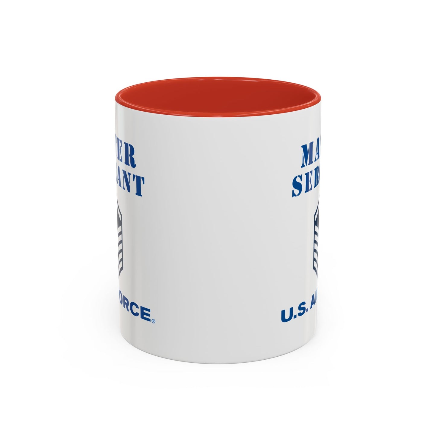 Accent Coffee Mug (11oz & 15oz) - USAF - Master Sergeant (E7a) - 2020 - US Air Force w Text X 300