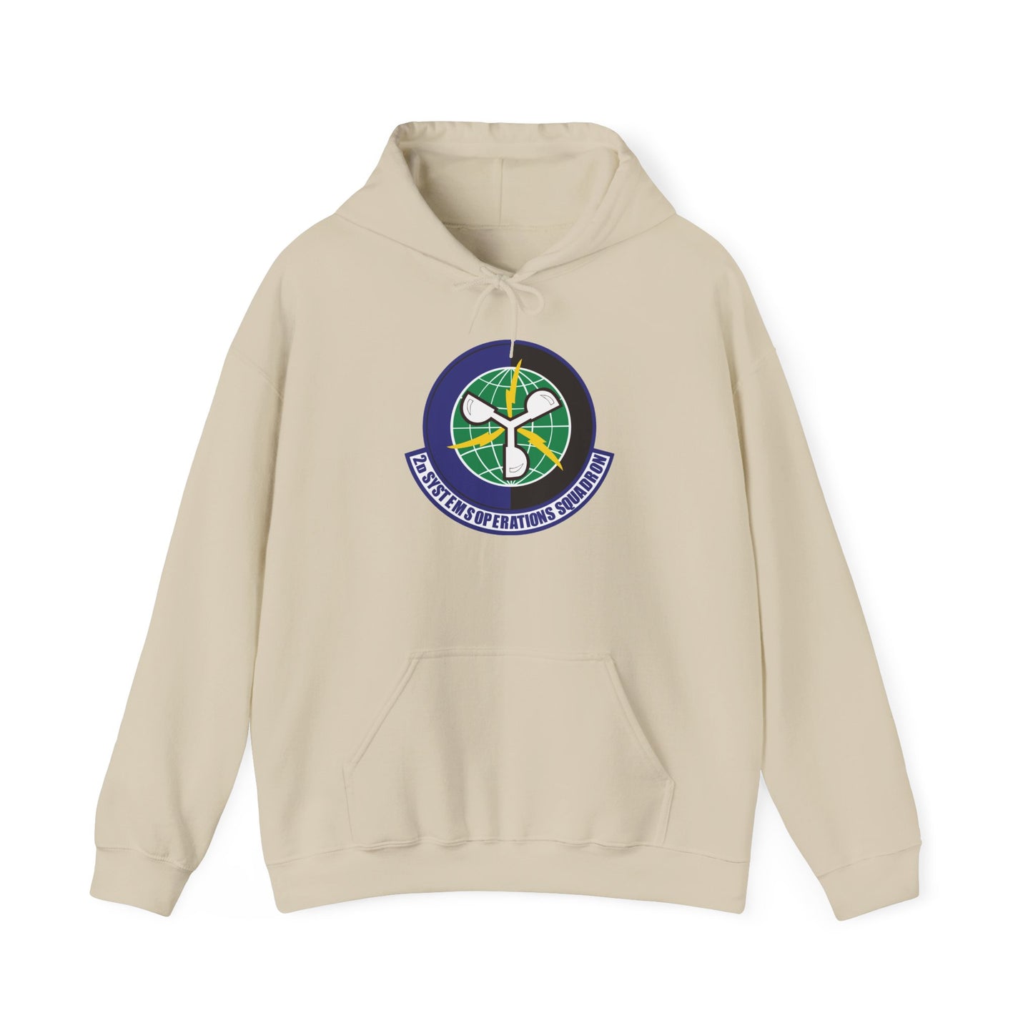 Unisex Heavy Blend Hooded Sweatshirt - USAF - 2d Systems Operations Squadron wo txt