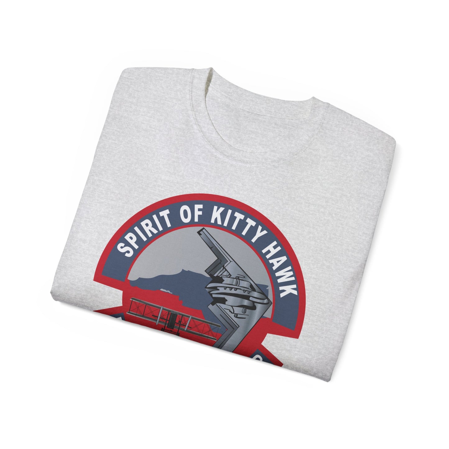 Unisex Ultra Cotton Tee -USAF - B2 - Spirit of Kitty Hawk - Stealth Bomber wo txt X 300