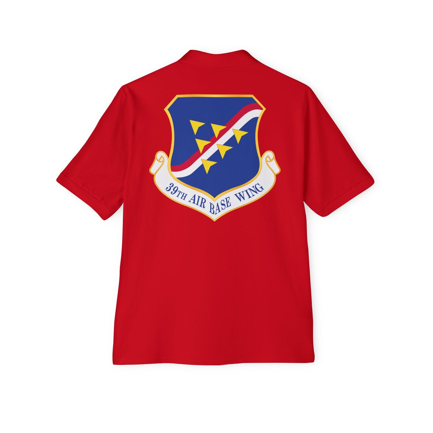 Men's Piqué Polo - USAF - 39th Airbase Wing wo Txt