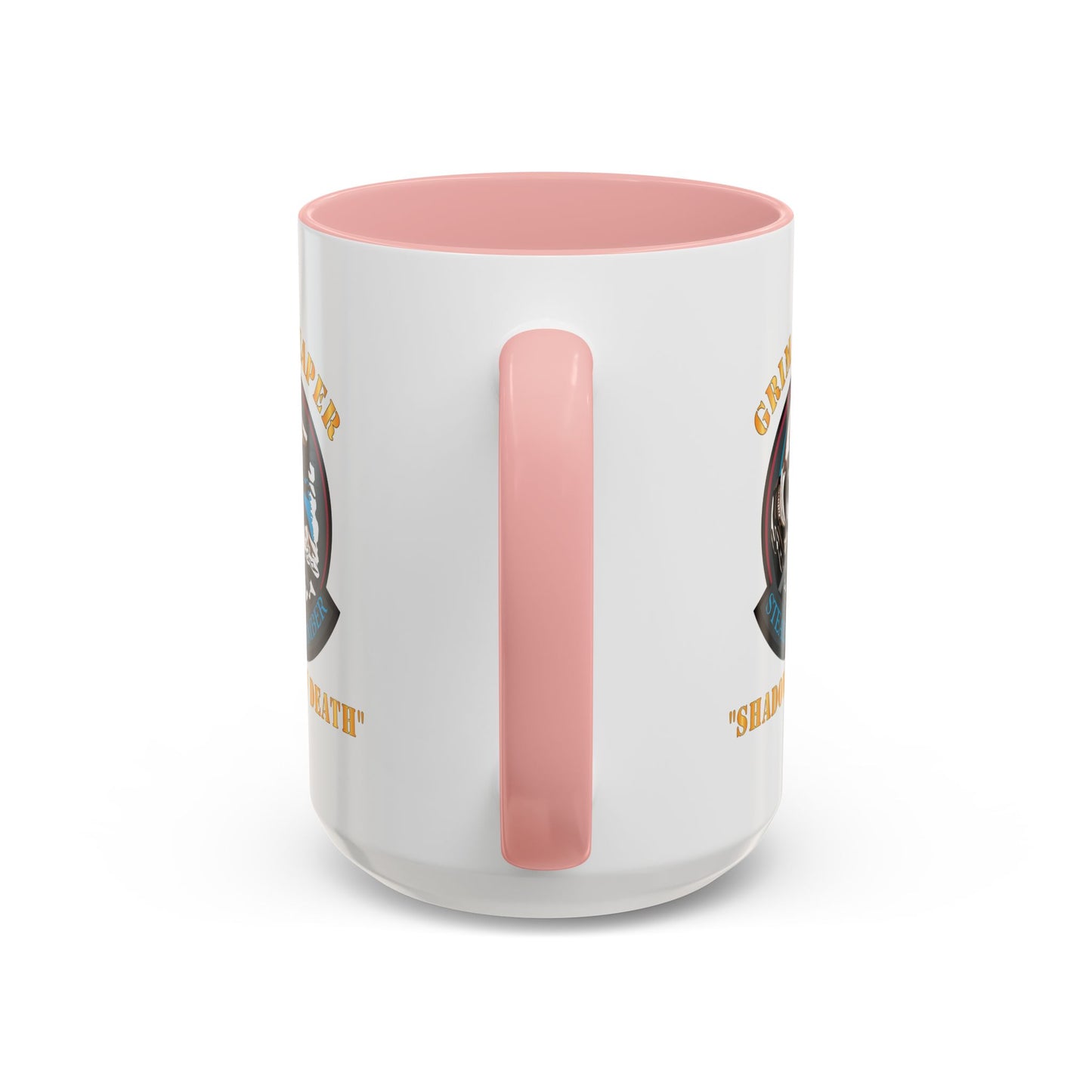 Accent Coffee Mug (11oz & 15oz) - USAF - B2 - Grim Reaper - Stealth Bomber X 300