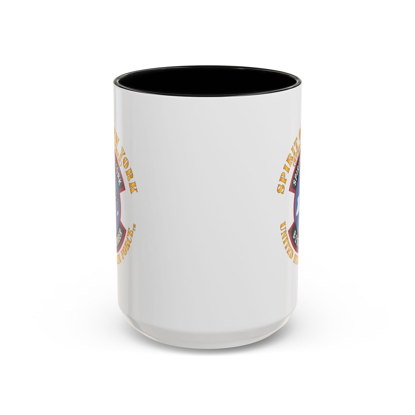 Accent Coffee Mug (11oz & 15oz) - USAF - B2 - Spirit of New York - Stealth Bomber X 300