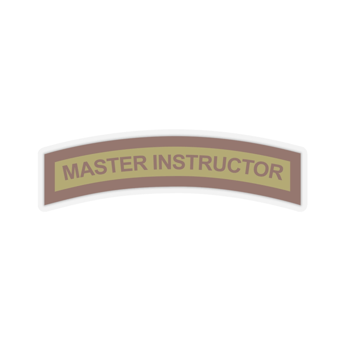 Kiss-Cut Stickers - USAF - Master Instructor Tab