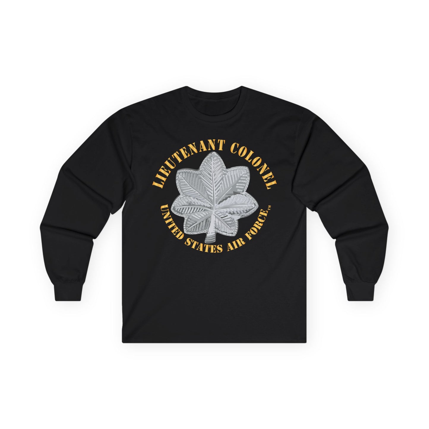 Unisex Ultra Cotton Long Sleeve Tee - USAF - Lieutenant Colonel - LTC - TM X 300