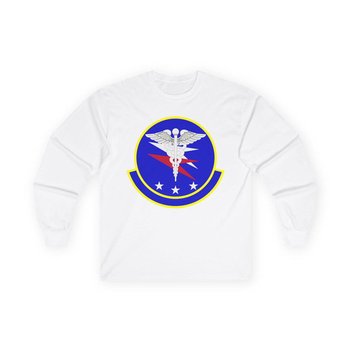 Unisex Ultra Cotton Long Sleeve Tee - USAF - 14th Operational Medical Readiness Squadron wo txt
