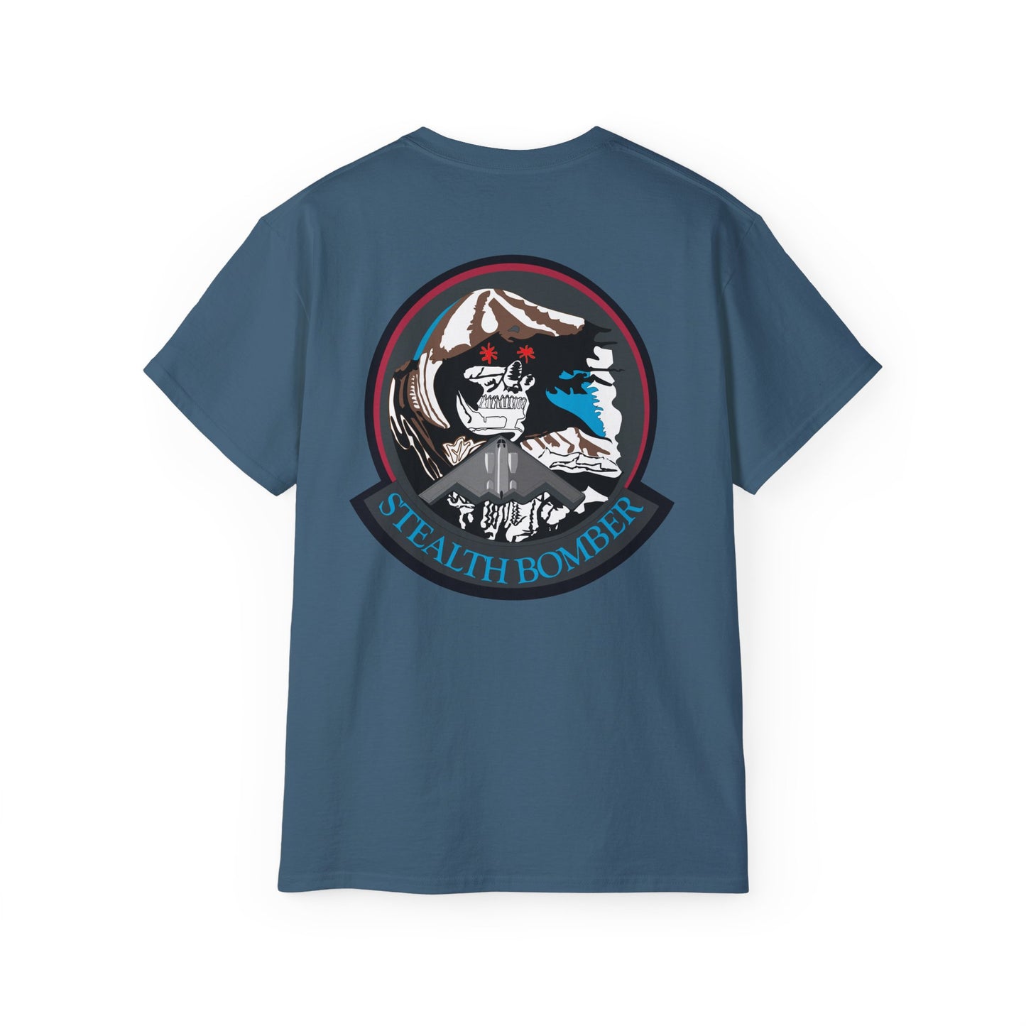 Unisex Ultra Cotton Tee - USAF - B2 - Grim Reaper - Stealth Bomber wo txt X 300