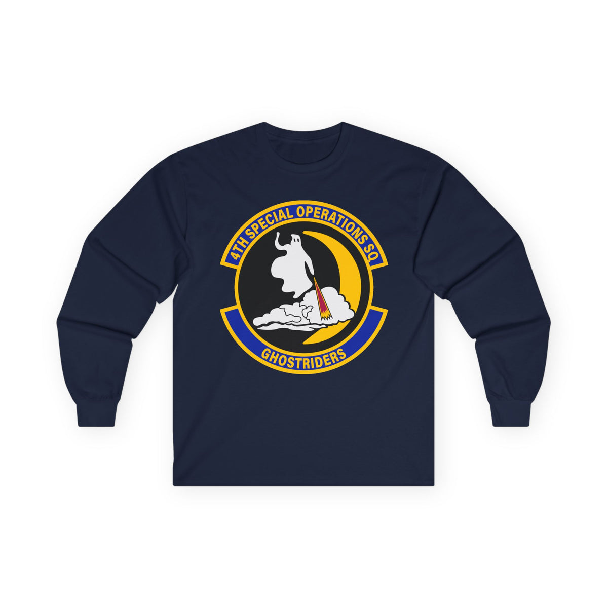 Unisex Ultra Cotton Long Sleeve Tee - USAF - 4th Special Operations Sq wo txt X 300