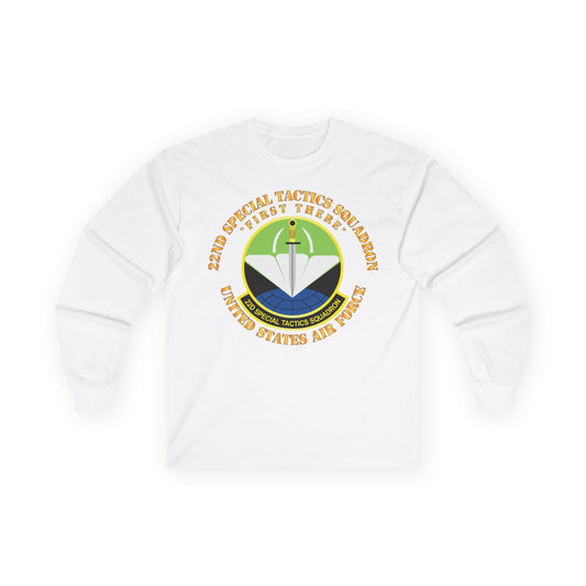 Unisex Ultra Cotton Long Sleeve Tee - USAF - 22nd Special Tactics Squadron - First There X 300