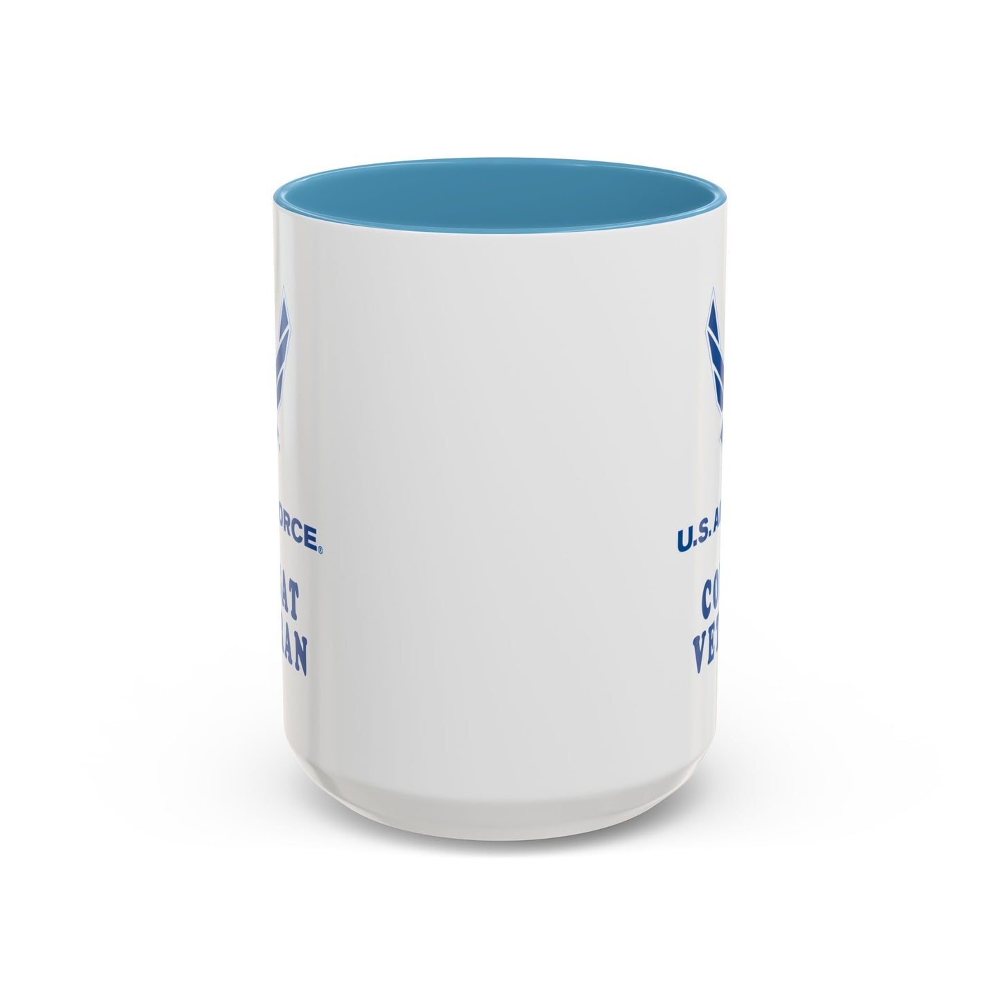 Accent Coffee Mug (11oz & 15oz) - USAF - Air Force - Combat Veteran X 300