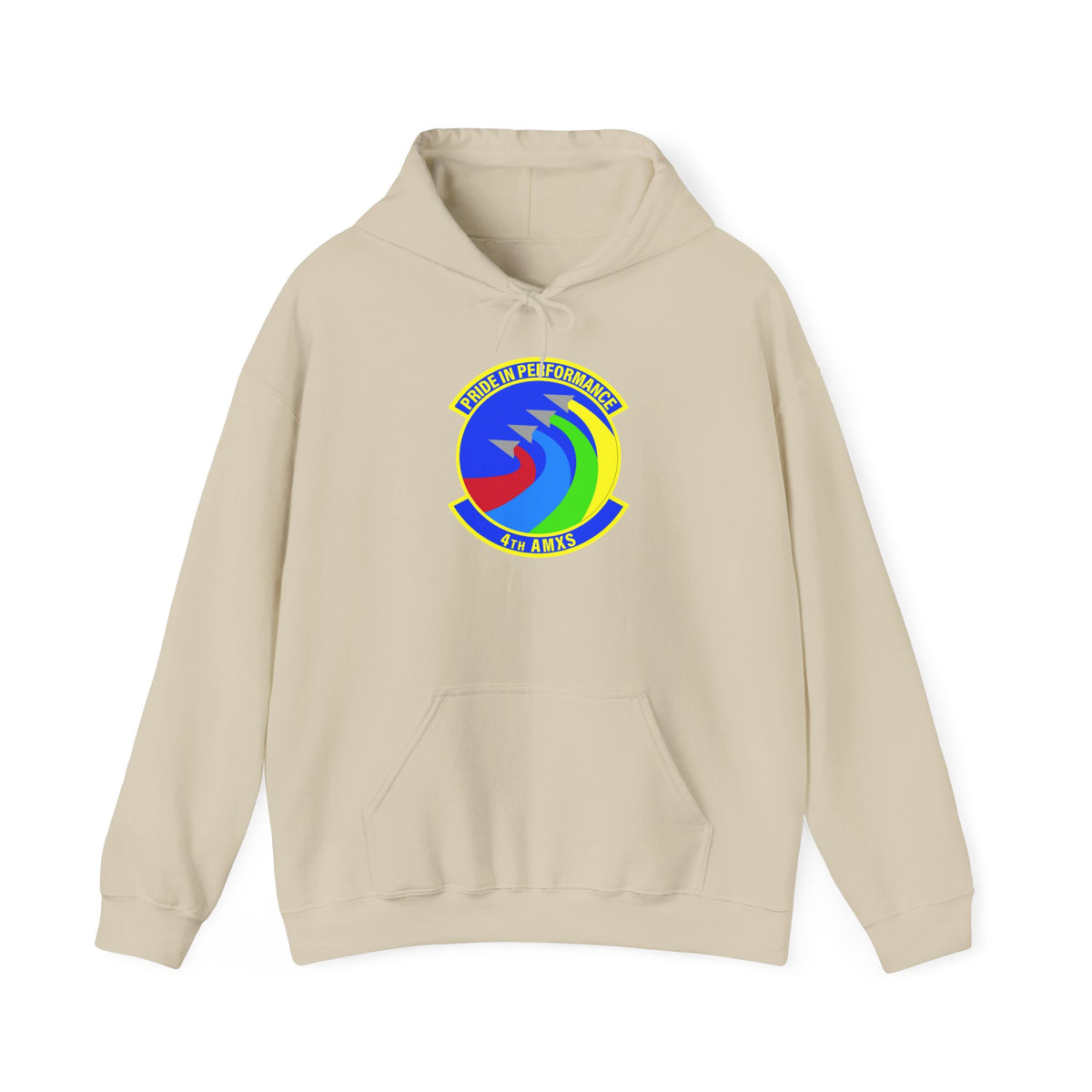 Unisex Heavy Blend Hooded Sweatshirt - USAF - 4th Aircraft Maintenance Sq wo txt