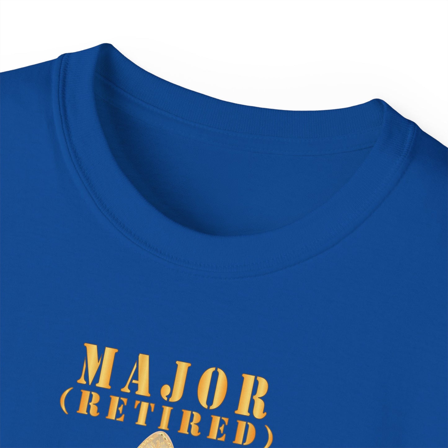 Unisex Ultra Cotton Tee - USAF - Major - MAJ - Retired X 300