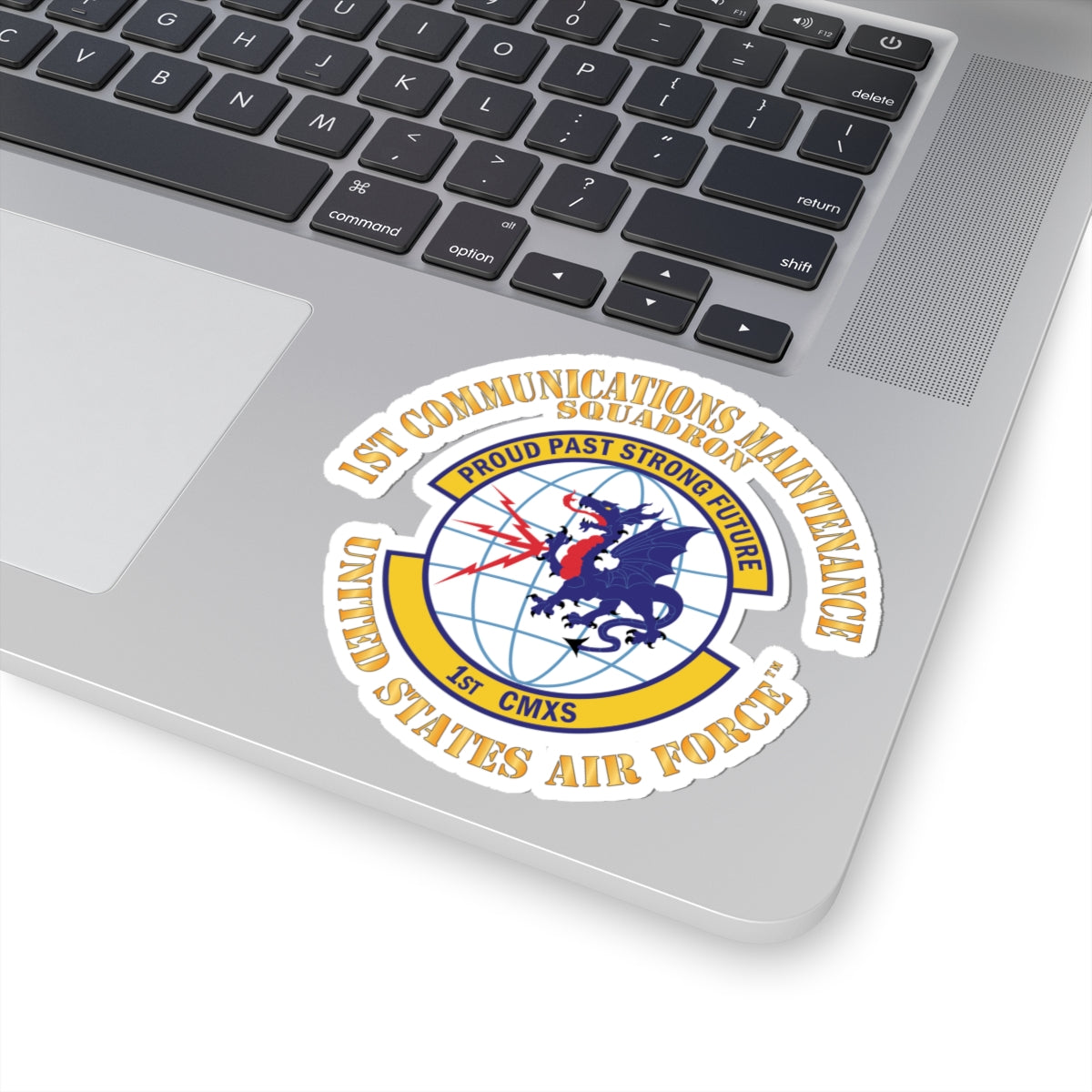 Kiss-Cut Stickers - USAF - 1st Communications Maintenance Squadron(USAFE) X 300
