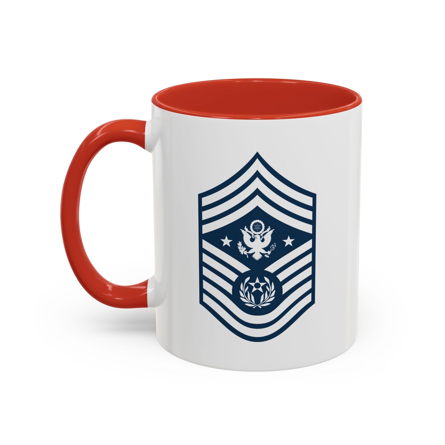 Accent Coffee Mug (11oz & 15oz) - USAF - Chief Master Sergeant of the Air Force (E9d) - 2020