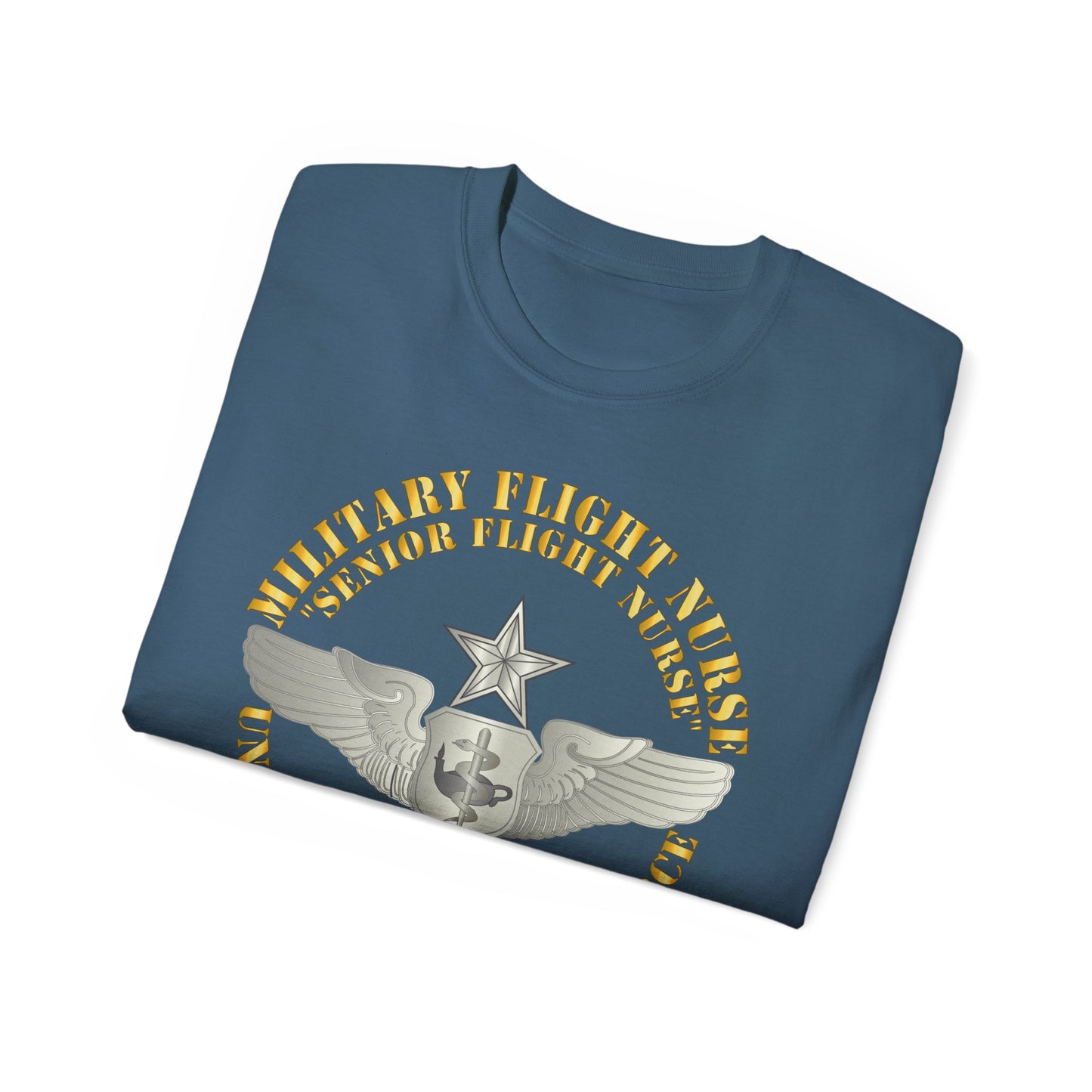 Unisex Ultra Cotton Tee - USAF - Military Flight Nurse - Flight Nurse - Senior
