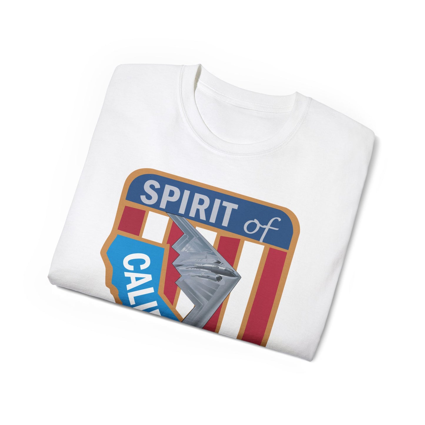Unisex Ultra Cotton Tee - USAF - B2 - Spirit of California - Stealth Bomber wo txt X 300