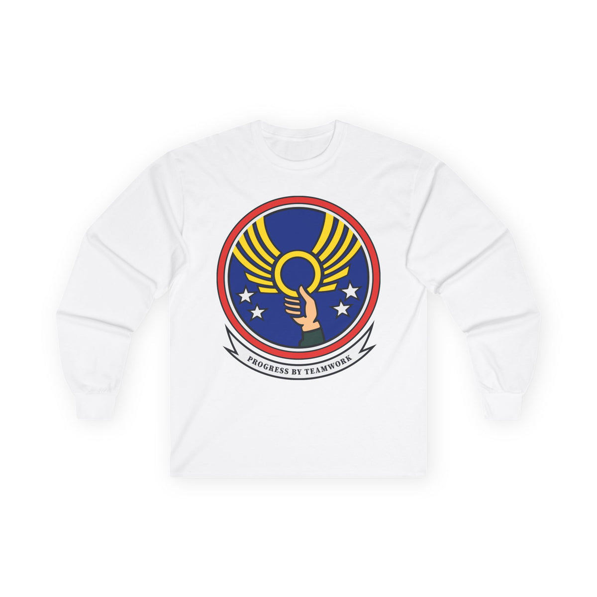 Unisex Ultra Cotton Long Sleeve Tee - USAF - 4th Civil Engineer Squadron wo txt X 300
