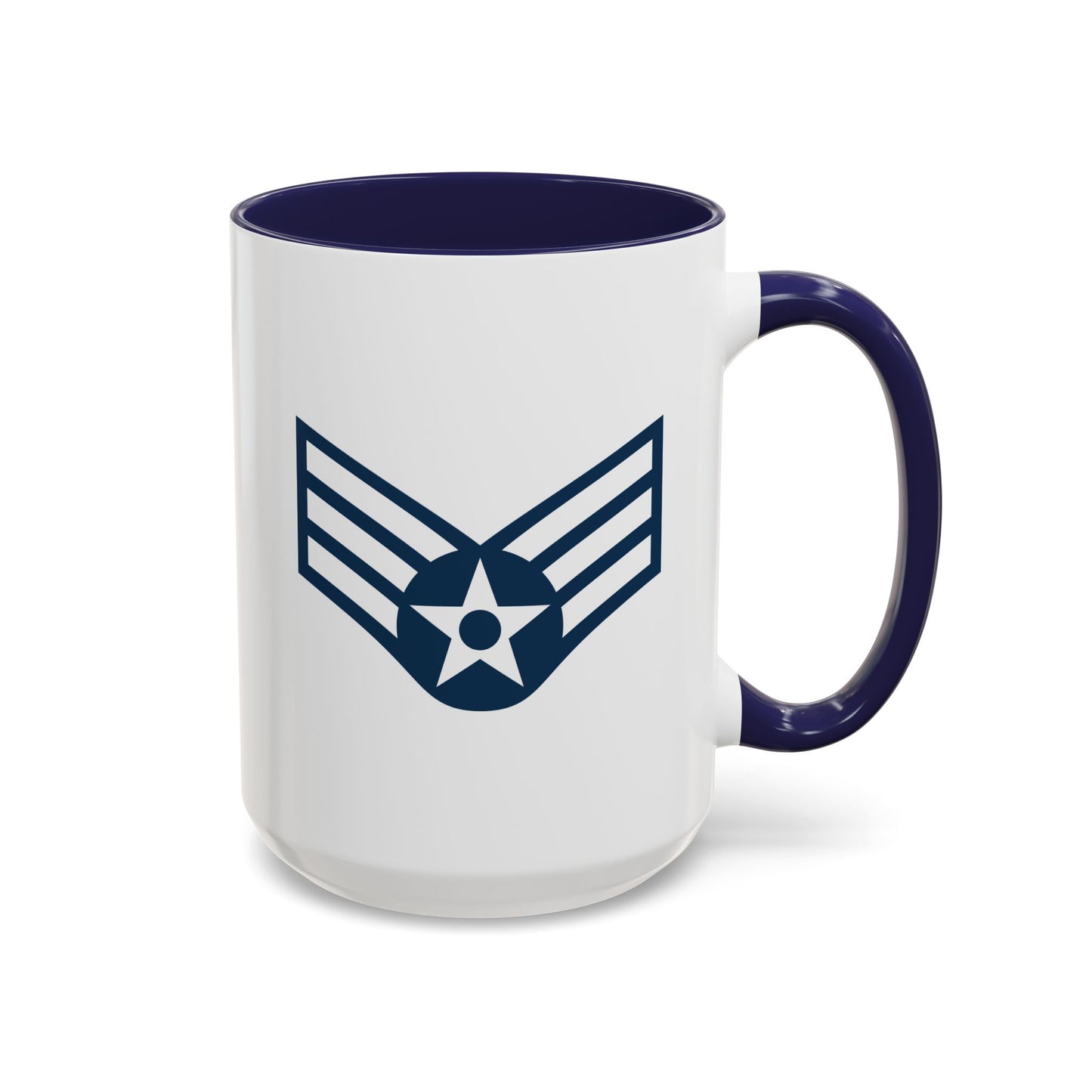 Accent Coffee Mug (11oz & 15oz) - USAF - Senior Airman (E4) - 2020