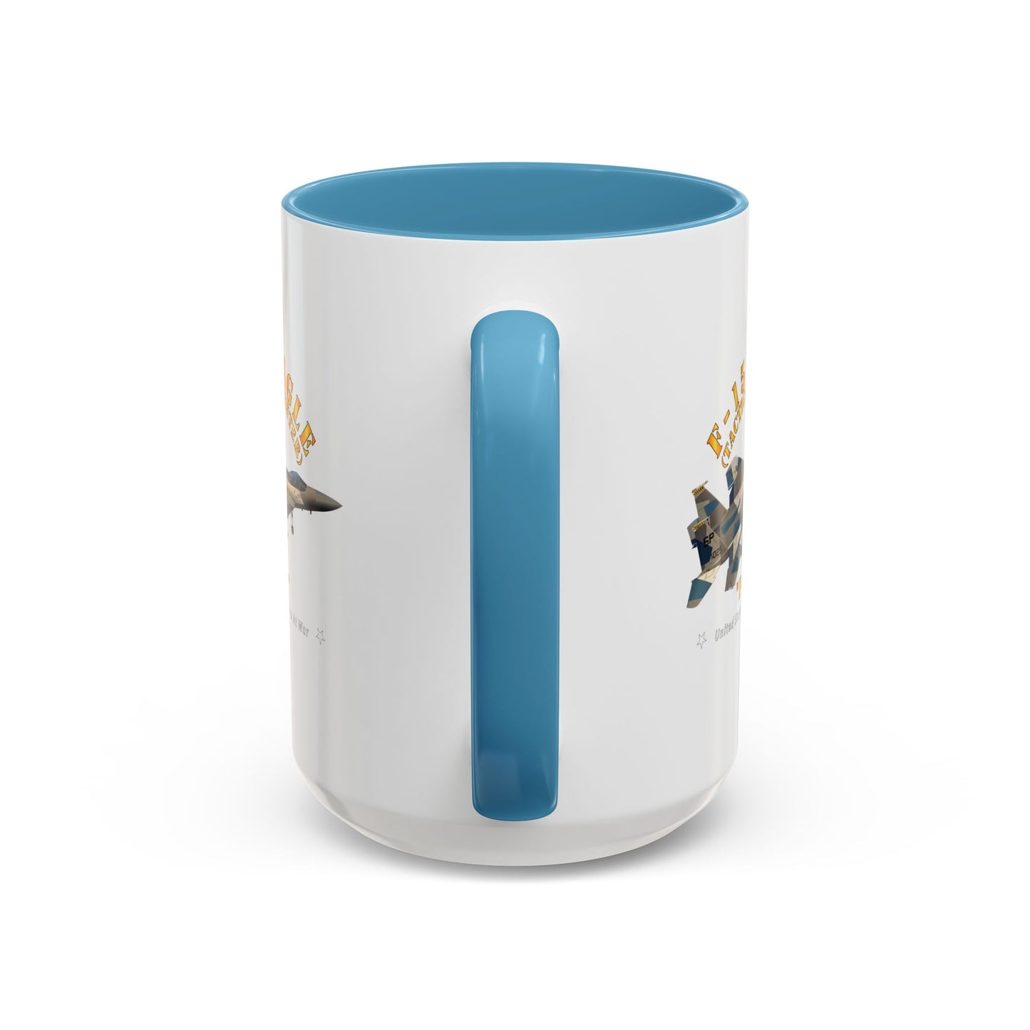 Accent Coffee Mug (11oz & 15oz) - USAF - F15 Eagle - F15