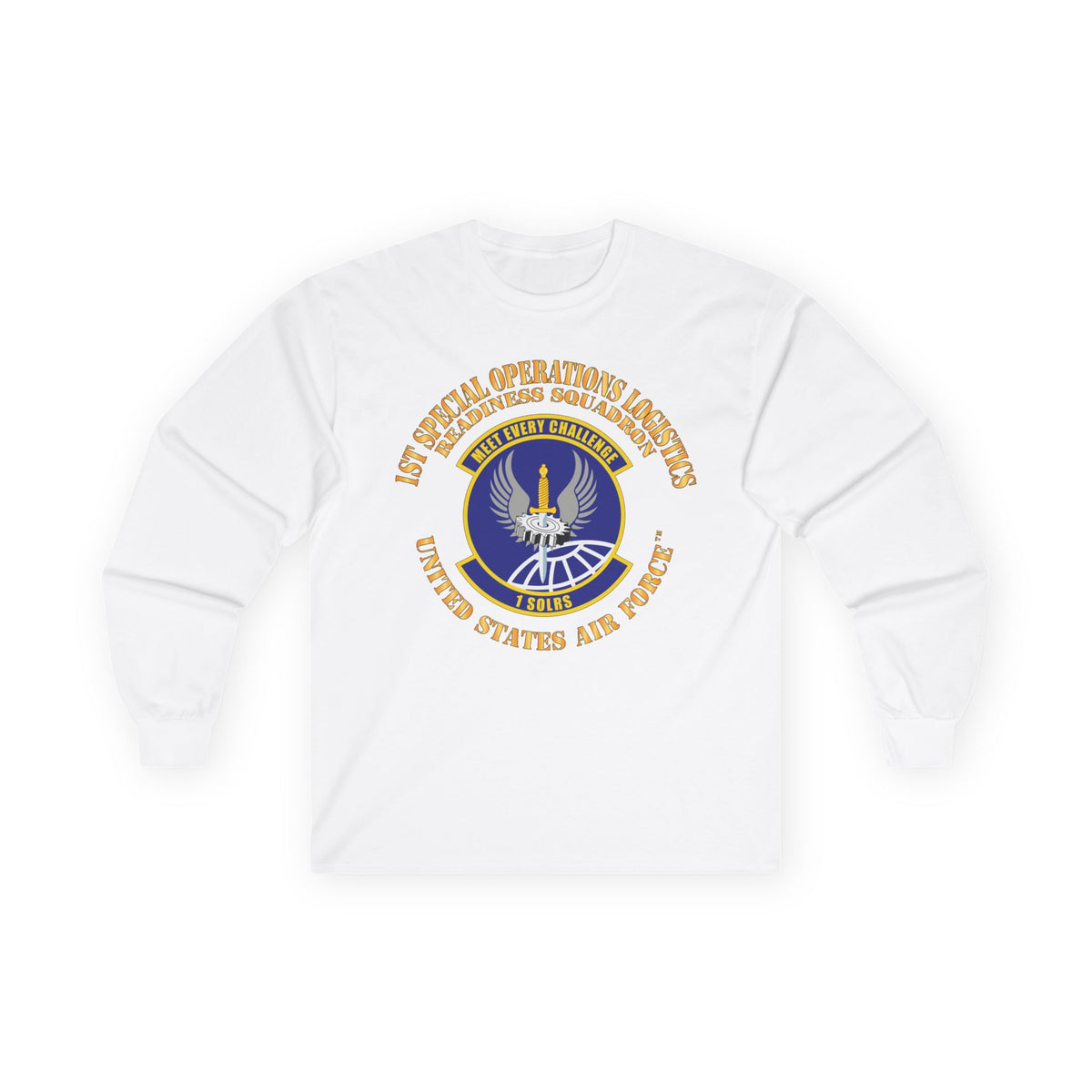 Unisex Ultra Cotton Long Sleeve Tee - USAF - 1st Special Operations Logistics Readiness Squadron X 300