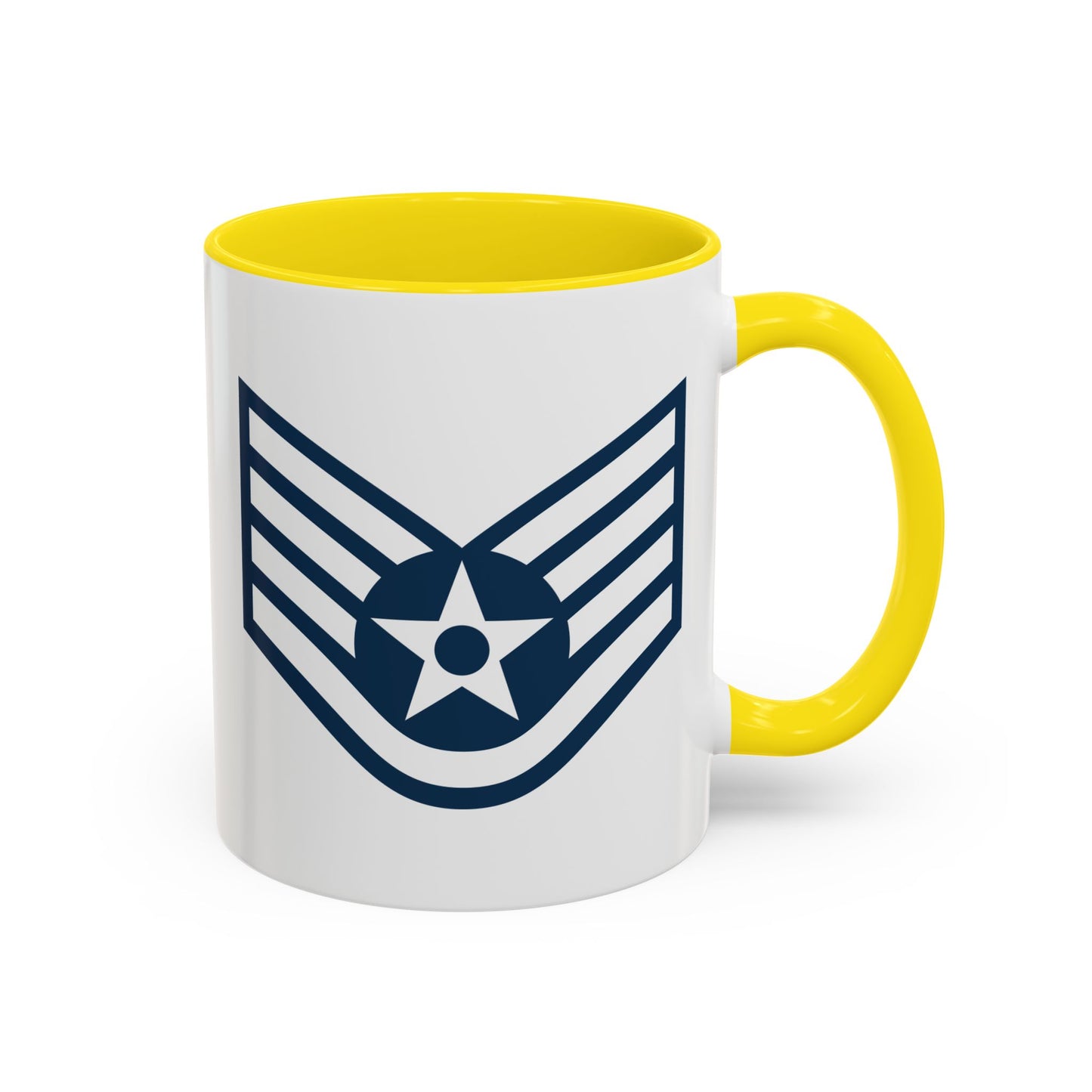 Accent Coffee Mug (11oz & 15oz) - USAF - Staff Sergeant (E5) - 2020