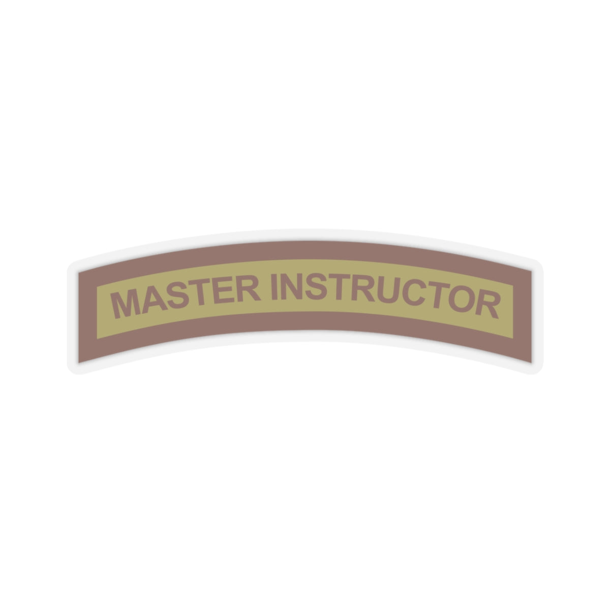 Kiss-Cut Stickers - USAF - Master Instructor Tab